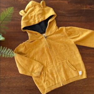 Zara Zip-up Knit Hoodie